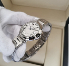 Relógio Cartier Ballon Bleu Prata 32mm Italiana - comprar online