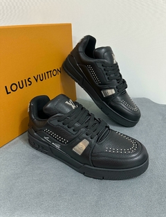 Tênis Louis Vuitton Masculino Preto Italiana - Bolsas e Grife