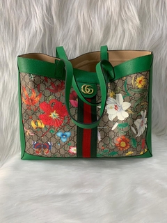 Bolsa Gucci Ophidia Tote Flora Verde Italiana - comprar online