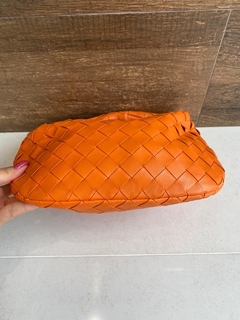 Bolsa Mini Jodie Bottega Veneta Laranja Italiana - comprar online