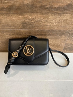 Bolsa Louis Vuitton Pont 9 Preta Italiana