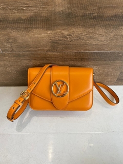 Bolsa Louis Vuitton Pont 9 Laranja Italiana