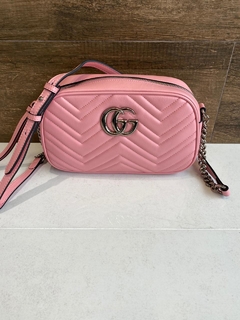 Bolsa Gucci Marmont GG Rosa Italiana