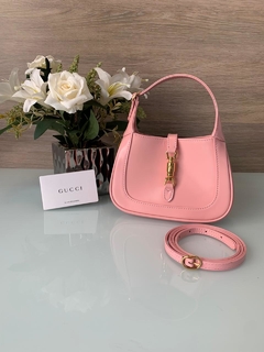 Bolsa Gucci Jackie 1961 Mini Rosa Italiana