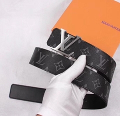 Cinto Louis Vuitton Monogram Eclipse Masculino