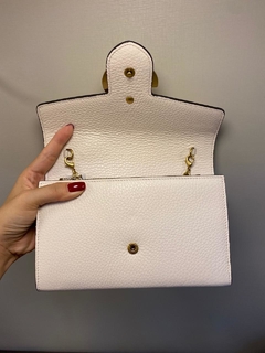 Bolsa Gucci Mini Marmont Branca Off White Italiana na internet