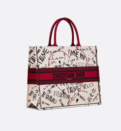 Bolsa Dior Book Tote Hearth