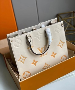 M45717 Louis Vuitton Monogram Empreinte By The Pool Collection OnTheGo MM- Cream