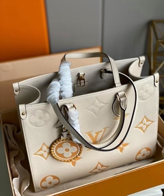 Louis Vuitton Onthego MM Cream/Saffron