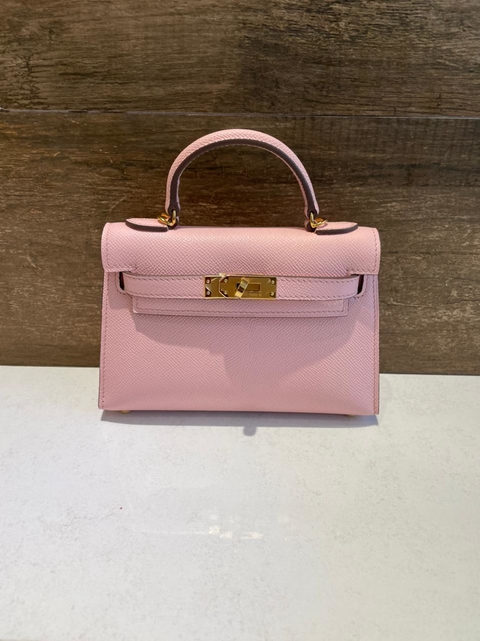 Bolsa hermes rosa sale