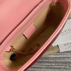 Bolsa Gucci Marmont Super Mini Vermelha Italiana - comprar online