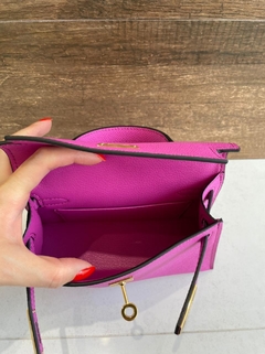 Bolsa Hermès Kelly Mini 20 Pink Italiana na internet