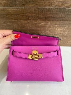 Bolsa Hermès Kelly Mini 20 Pink Italiana - comprar online