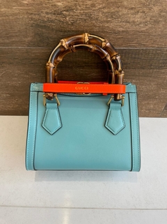 Bolsa Gucci Diana Mini Azul Italiana - comprar online