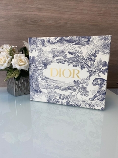 Caixa Dior Estampada Toile de Jouy Média Italiana