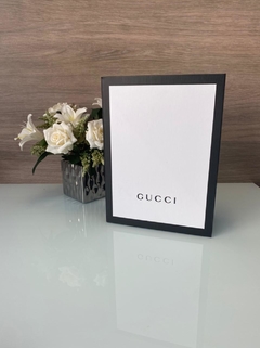Caixa Gucci Branca e Preta Média Italiana