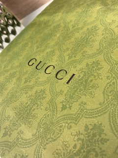 Sacola Gucci Verde Média Italiana na internet