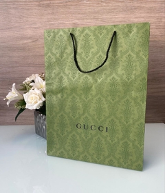 Sacola Gucci Verde Média Italiana