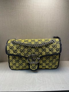 Bolsa Gucci GG Marmont Multicolor Amarela Italiana - comprar online