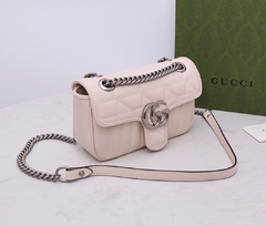 Bolsa Marmont Gucci Aria Branca Off White Italiana - comprar online