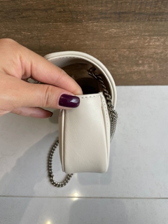 Bolsa Gucci Super Mini Branca Off-White Italiana - loja online