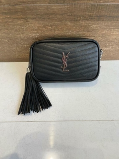 Bolsa Saint Laurent Transversal Lou Preta Italiana - comprar online