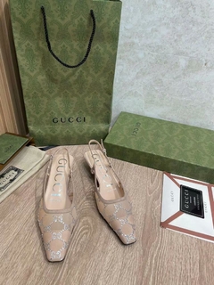 Imagem do Sandália Gucci Com Brilho Italiana