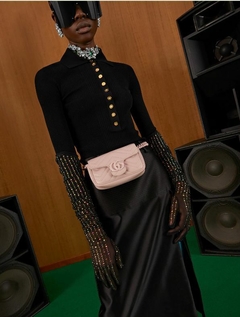 Bolsa Pochete Gucci GG Marmont Rosa Italiana - comprar online