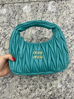 Bolsa Miu Miu Wander Verde Italiana - comprar online