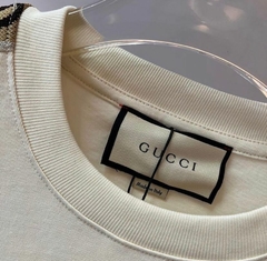 Camiseta Gucci Branca Italiana na internet