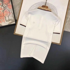 Camisa Polo Gucci Branca Italiana - comprar online