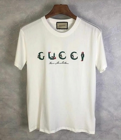 Camiseta Gucci Branca Italiana