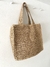 Bolso de rafia cuadrado - comprar online