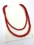 Collar borlas doble