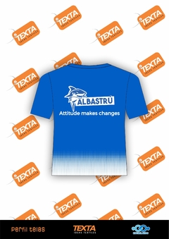 REMERA AZUL ALIANZA RAINBOW - comprar online