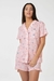 pijama camisero - pijama abotonado - pijama con botones - pijama estampado - lenceria so pink 