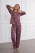 pijama de invierno - pijama estampado - pijama pantalon largo - lenceria - dolcisima 