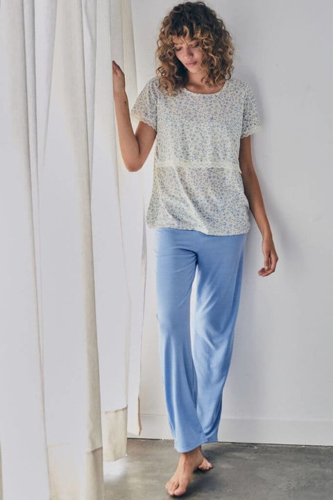 Pijama Maternal Sara Nude sweet lady