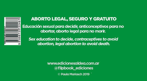 Flipbook Aborto Legal Seguro y Gratuito (cine de dedo)