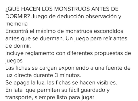 Qué hacen los monstruos antes de dormir?