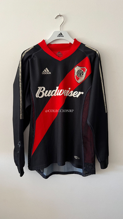 CAMISETA SUPLENTE NEGRA DOBLE TELA 2002-03 #9 CAVENAGHI en internet