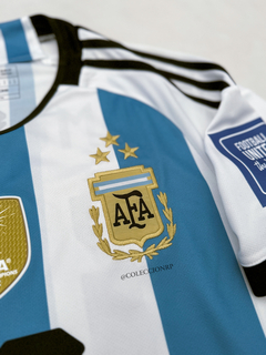 CAMISETA TITULAR ARGENTINA AFA 2023 - 3 ESTRELLAS - ELIMINATORIAS 2026 (Aeroready) - comprar online