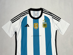 CAMISETA FESTEJOS ARGENTINA CAMPEÓN DEL MUNDO 2022 - 3 ESTRELLAS - comprar online