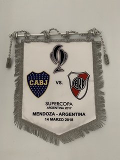 BANDERIN OFICIAL SUPERFINAL vs BOCA MENDOZA en internet