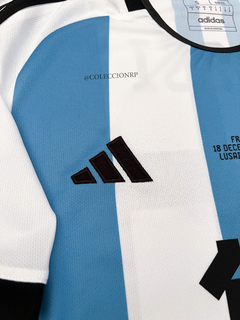 Imagen de CAMISETA FINAL ARGENTINA - FRANCIA MUNDIAL QATAR 2022 - AFA (Aeroready)