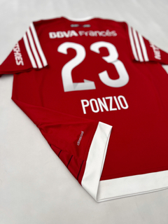 CAMISETA SUPLENTE ROJA 2016 - #23 PONZIO - comprar online