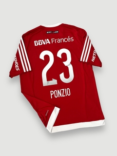 CAMISETA SUPLENTE ROJA 2016 - #23 PONZIO