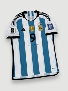 CAMISETA TITULAR ARGENTINA AFA 2023 - 3 ESTRELLAS - ELIMINATORIAS 2026 (Aeroready)