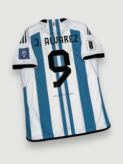 CAMISETA TITULAR ARGENTINA AFA 2023 - 3 ESTRELLAS - ELIMINATORIAS 2026 (Aeroready) - tienda online