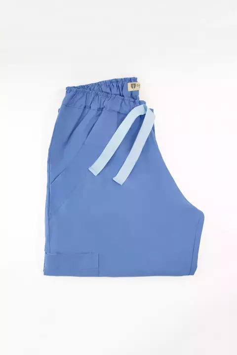 Pantalon Mujer Azulino L - detalles pequeños